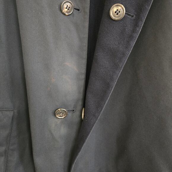 Salvatore Ferragamo Reversible Coat No Size Tag Gray/Black Made in Italy *read* - Picture 14 of 14
